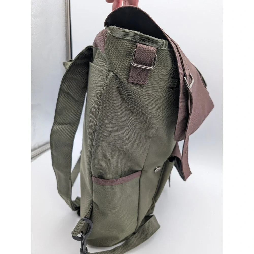 Call of Duty WWII Wings for Victory Backpack Olive Canvas Rucksack Bag READ!!